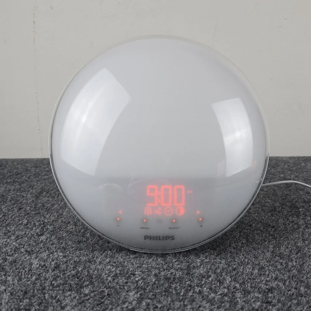 Philips Smart Sleep Wake Up Light Sunrise Sunset Simulation Alarm HF3520 Works